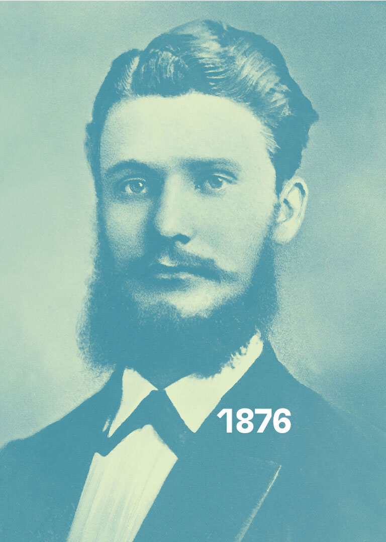 Fritz Henkel in 1873 Fritz Henkel in 1873