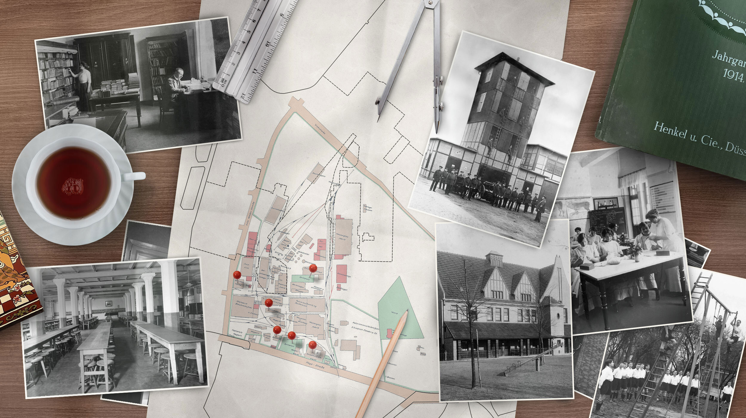 eine Landkarte von Deutschland