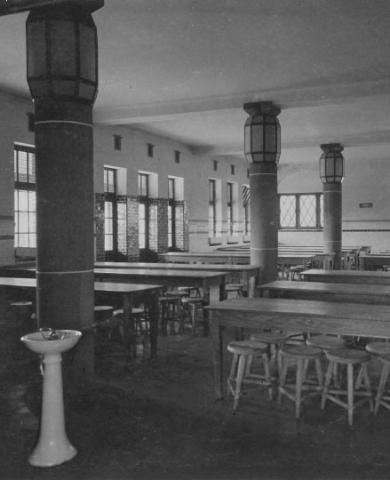 Common room for blue-collar workers